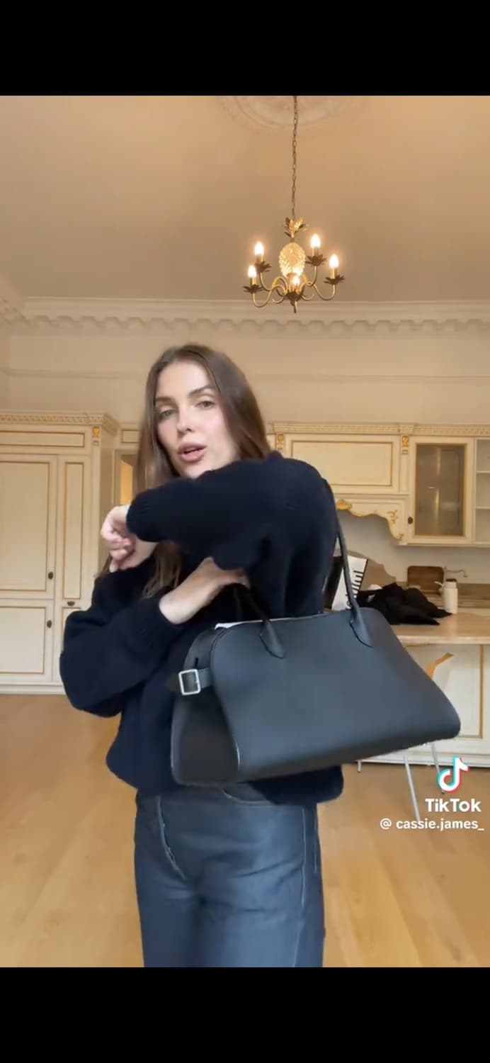 더로우 마고백 (숄더 마고 12) 블랙 상품이미지6