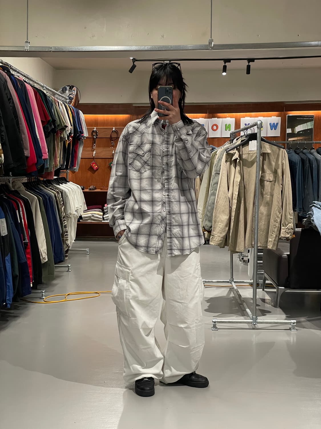 빈티지 웨스턴 셔츠   상품이미지3