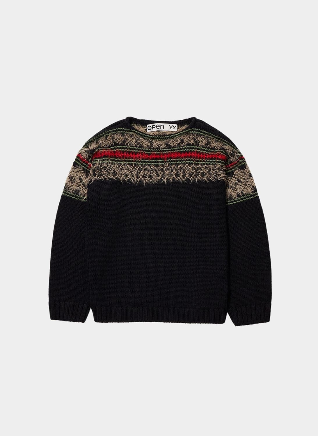 오픈yy fair isle sweater 니트 1 상품이미지2