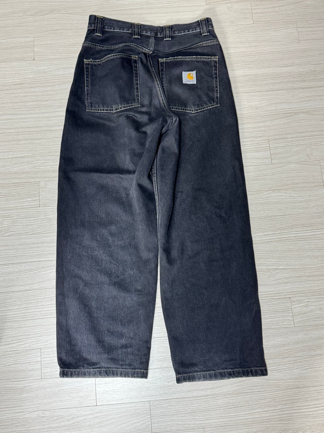 칼하트 브랜든팬츠 스미스 블랙 xs 상품이미지8