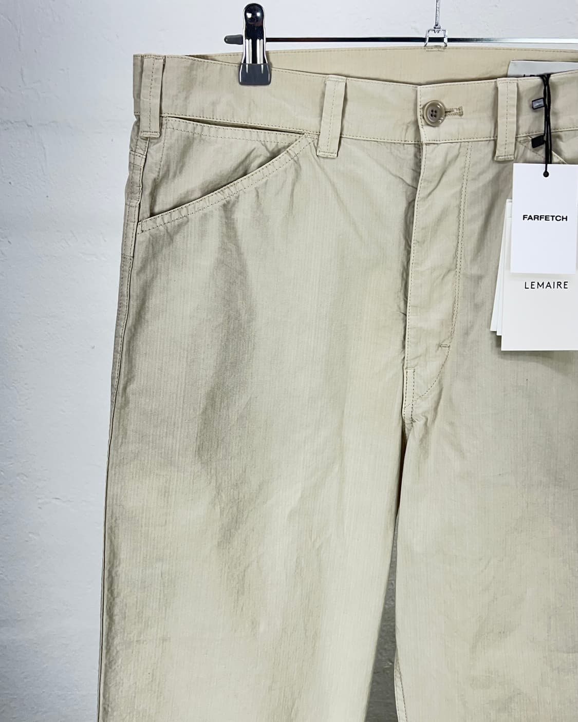 르메르 21ss 컨버터블 넥라인 오버사이즈 셋업 상품이미지6