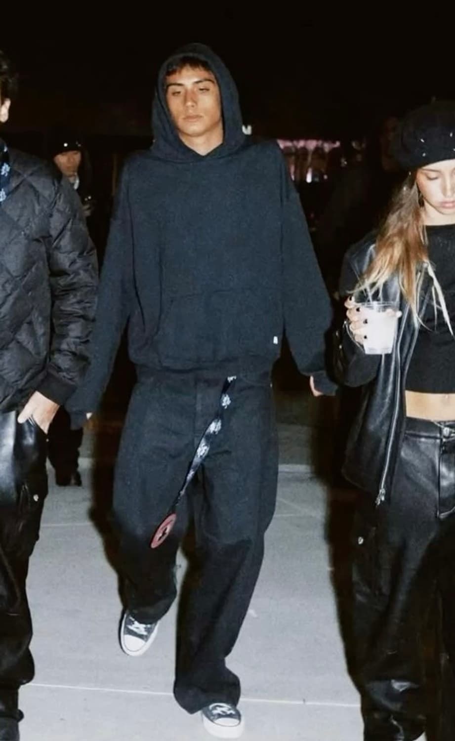 90s 러셀 플레인 후드티 후디 블랙 XL 미제 USA 상품이미지1