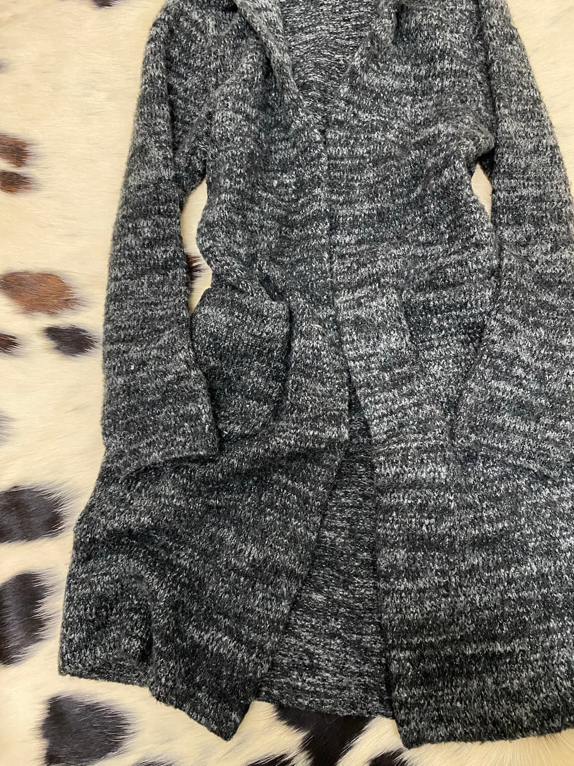 Cardigan : Zara Grey Long Cardigan  상품이미지3