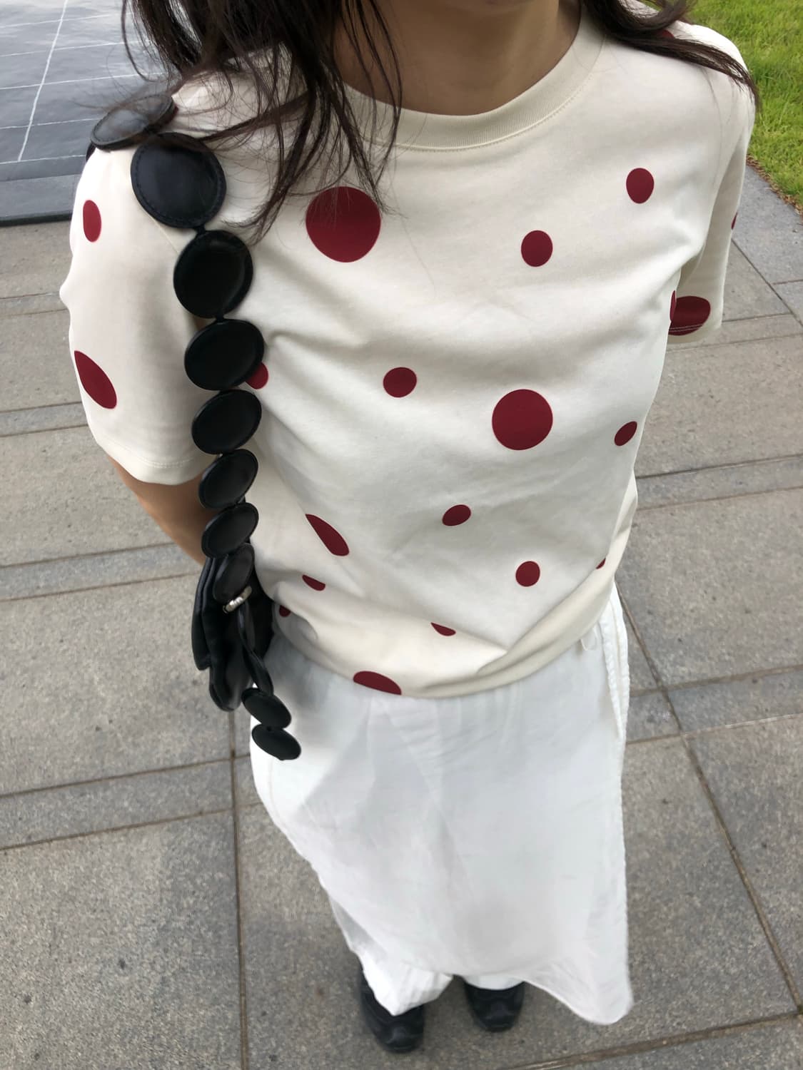 🔴 Red bean D ◌ t  t-shirt 🟤 상품이미지4