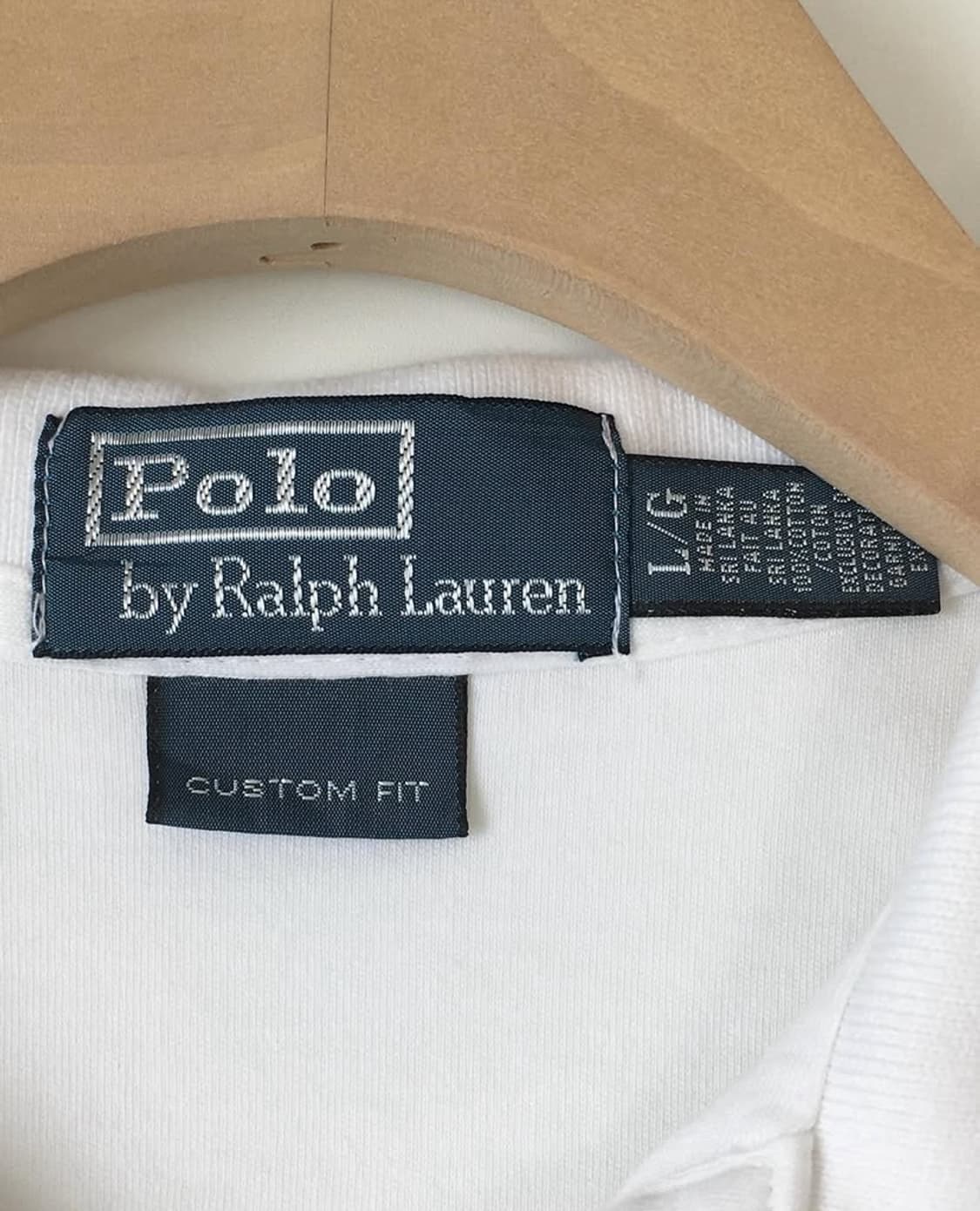 Polo 폴로 랄프로렌 화이트컬러 PK티셔츠 상품이미지4