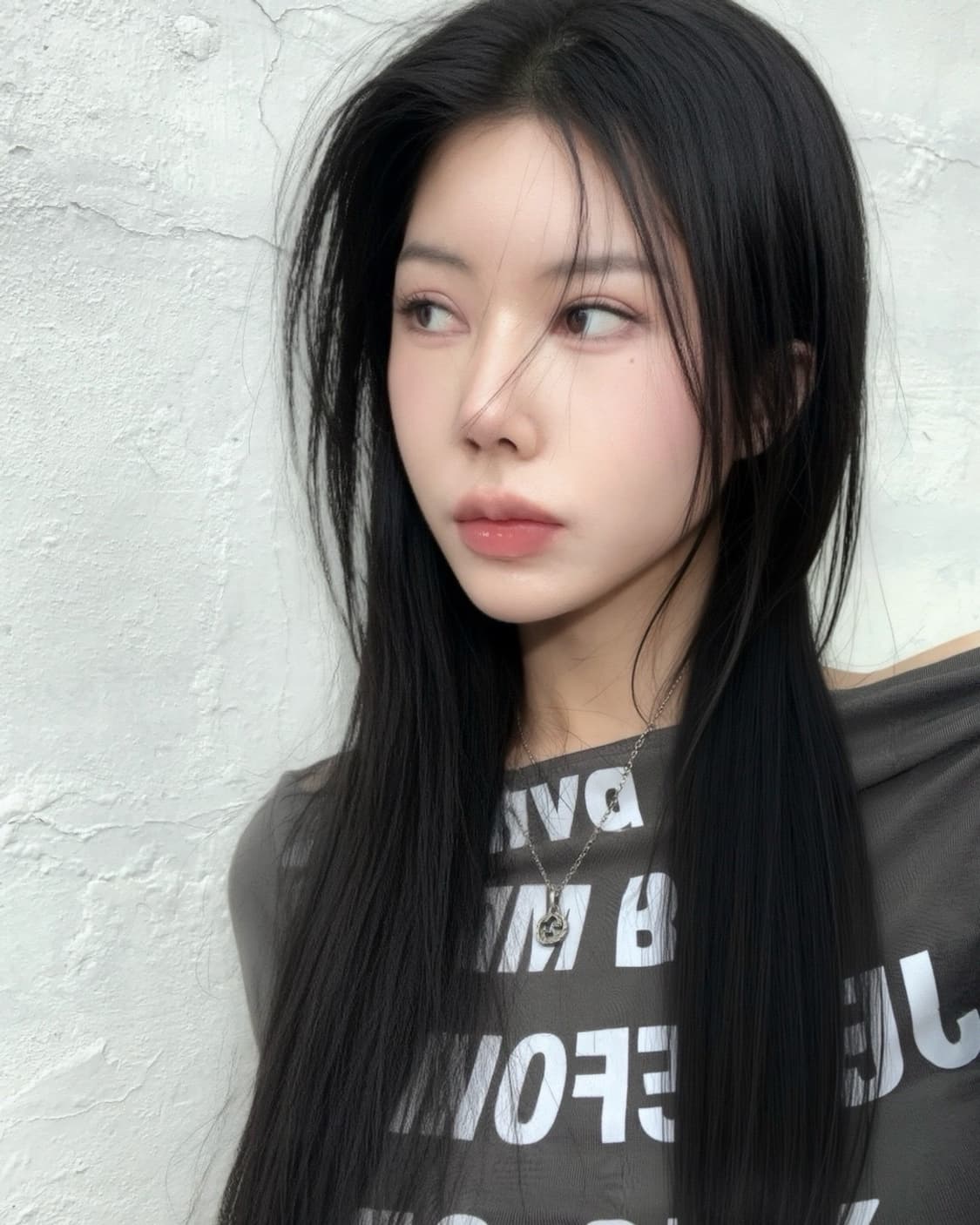 플리즈노팔로우 케이시 레터링 롱슬리브 상품이미지2