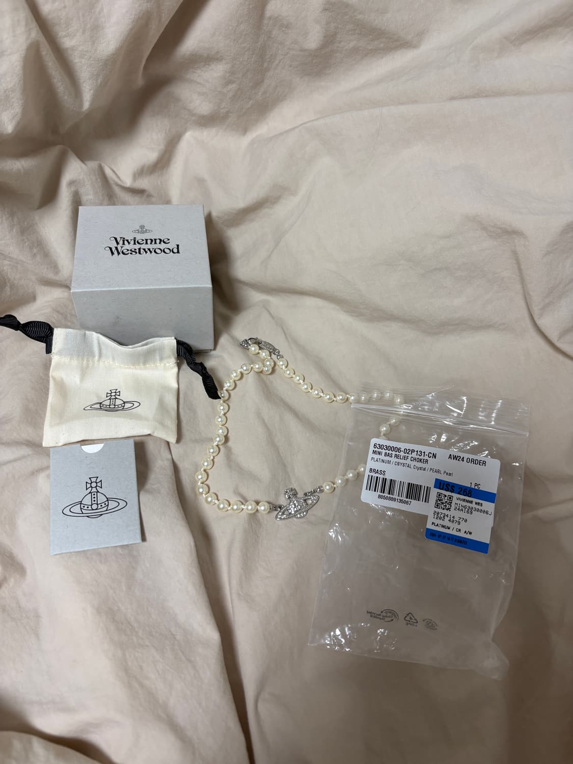 비비안웨스트우드 목걸이 미니펄바스 상품이미지3