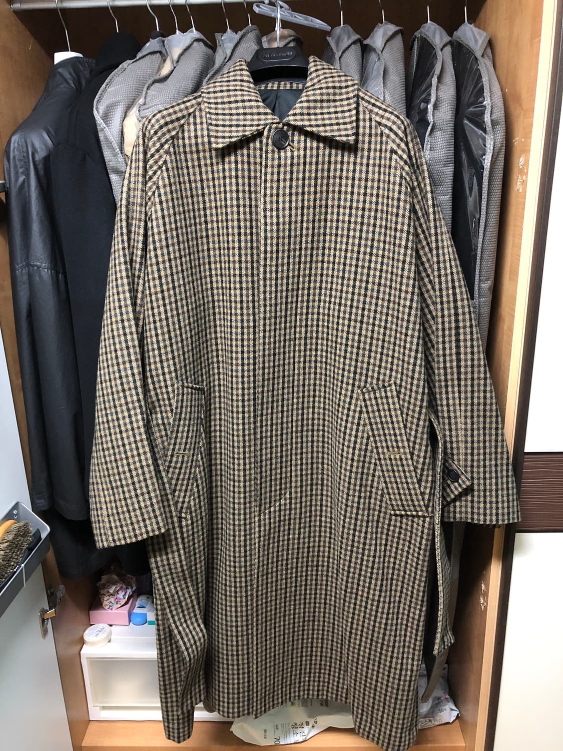 마마가리 수티앵 칼라 오버 코트 46 상품이미지2