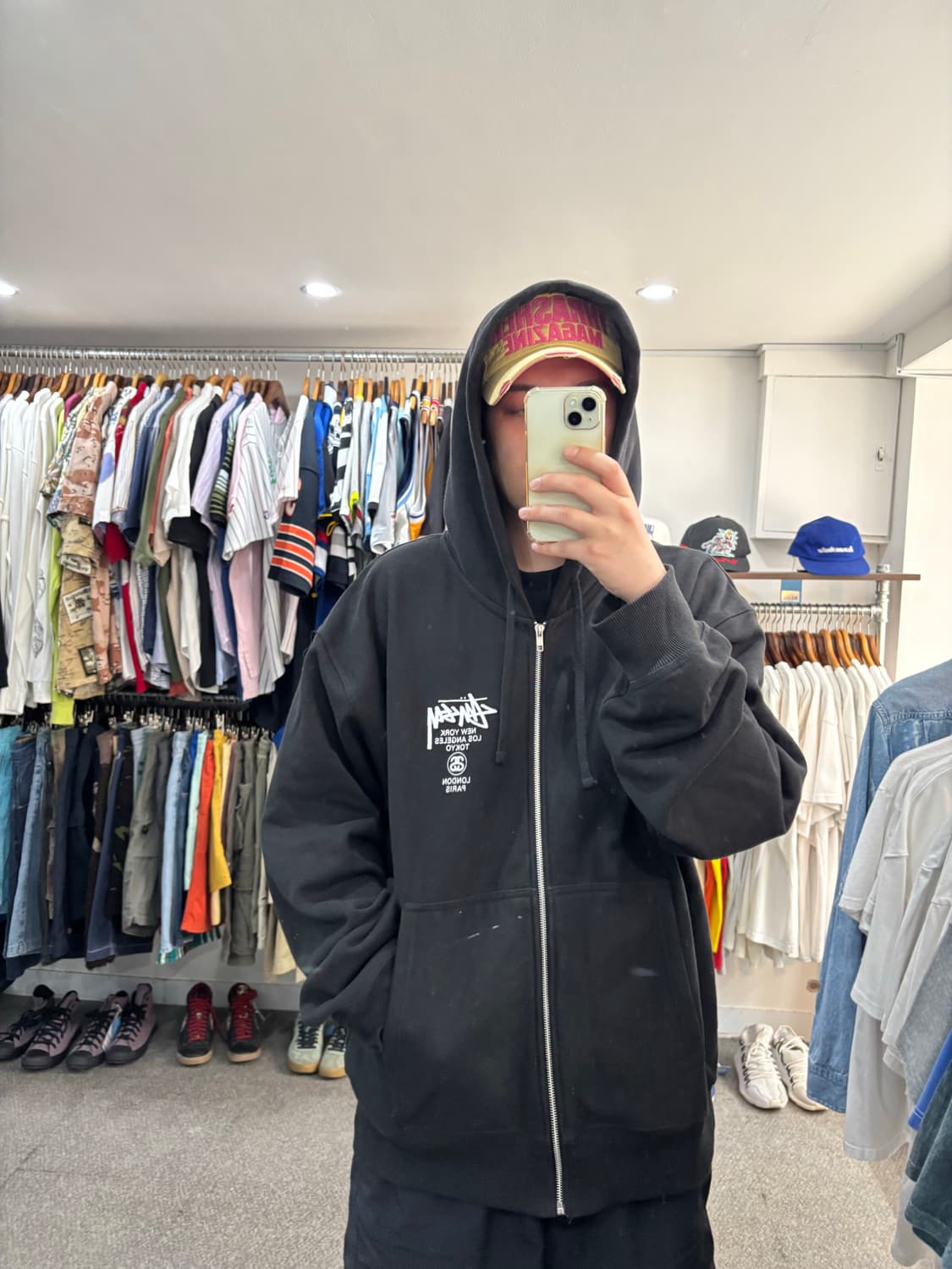 스투시 월드투어 후드집업 상품이미지9