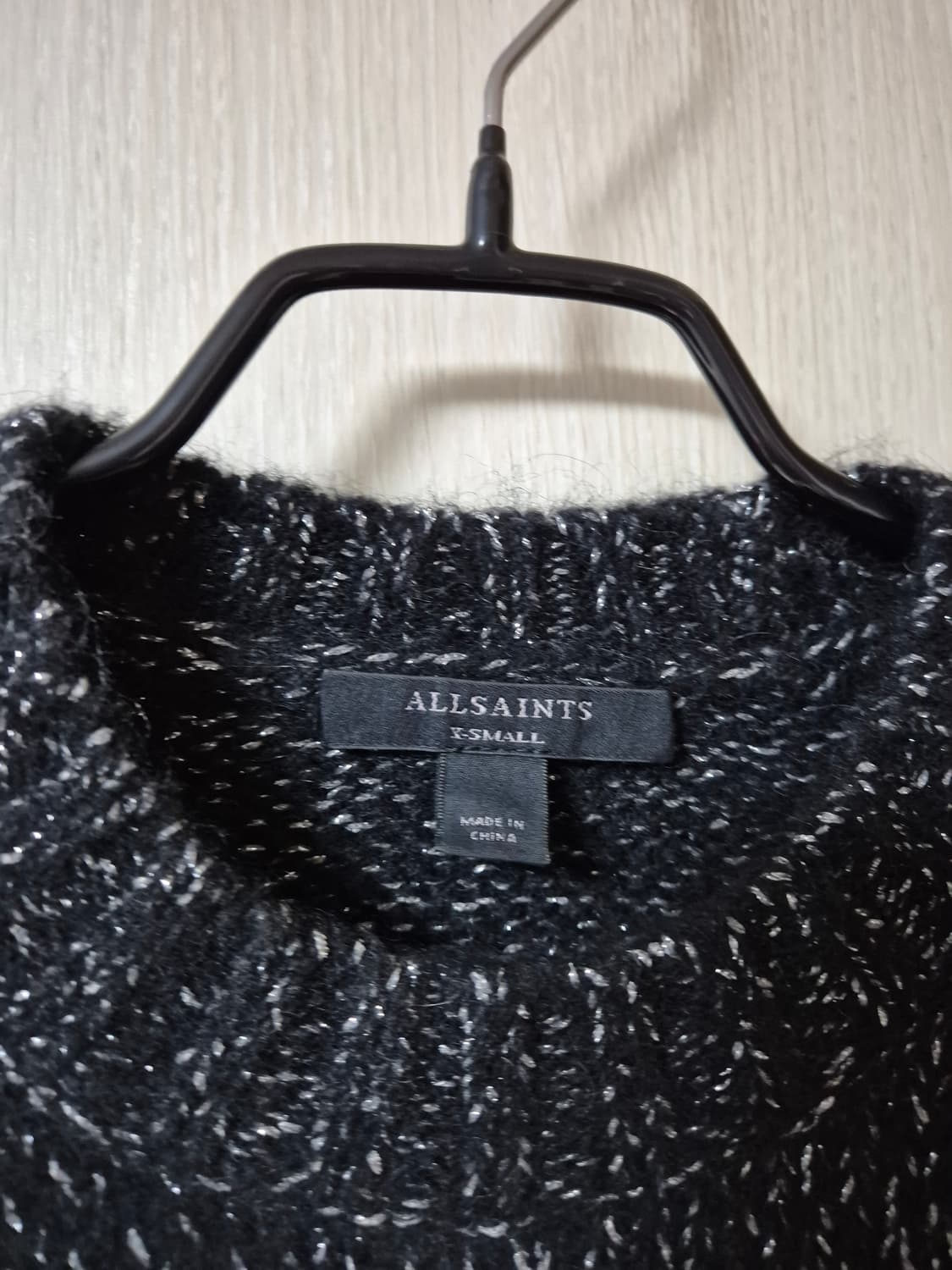 (22년) 올세인츠 크롭 니트 펄니트 스웨터 xs 상품이미지6