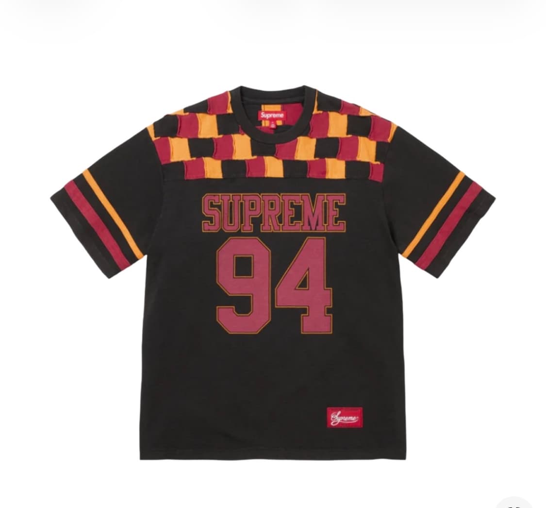 슈프림 패치워크 풋볼 탑 XL 상품이미지1