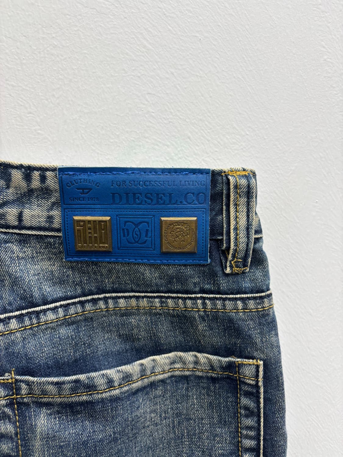 DIESEL 디젤 빈티지 워싱 데님 팬츠 상품이미지4