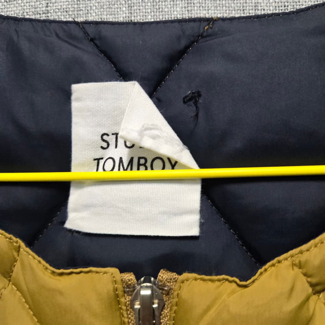 스튜디오톰보이 여성 덕다운 경량 조끼패딩  상품이미지5