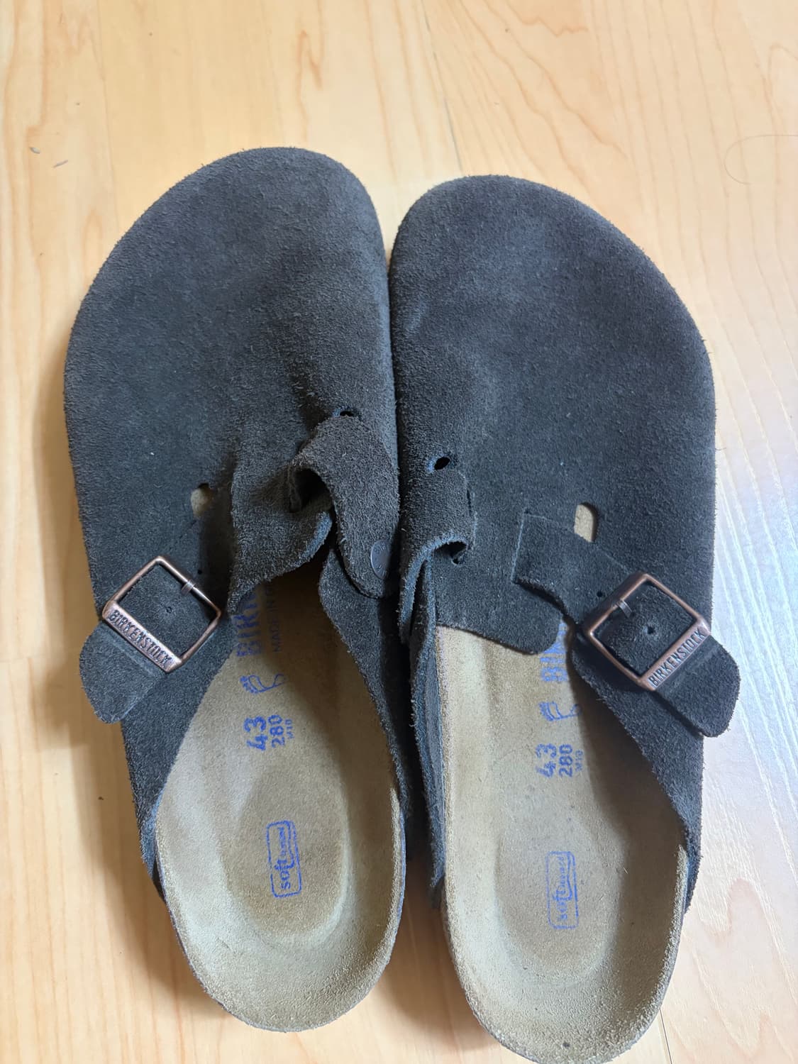 버켄스탁 보스턴 모카 레귤러 43 상품이미지1