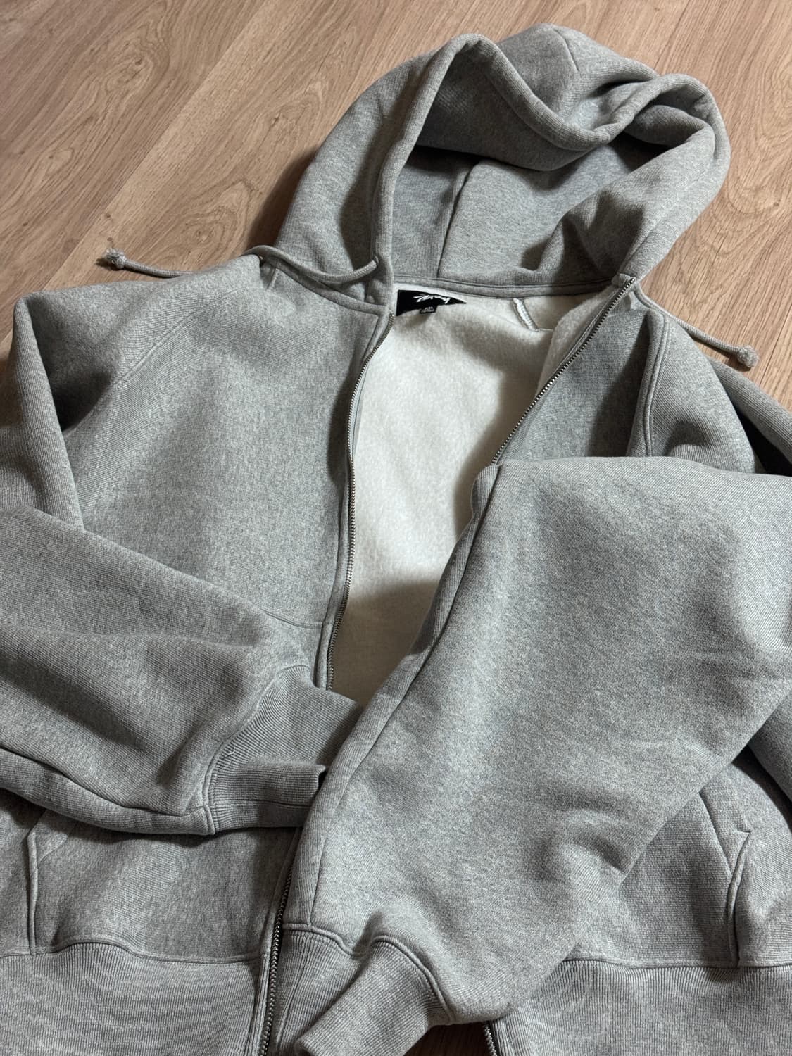 스투시 워크기어 릴렉스 플리스 후드집업 XXL 상품이미지1