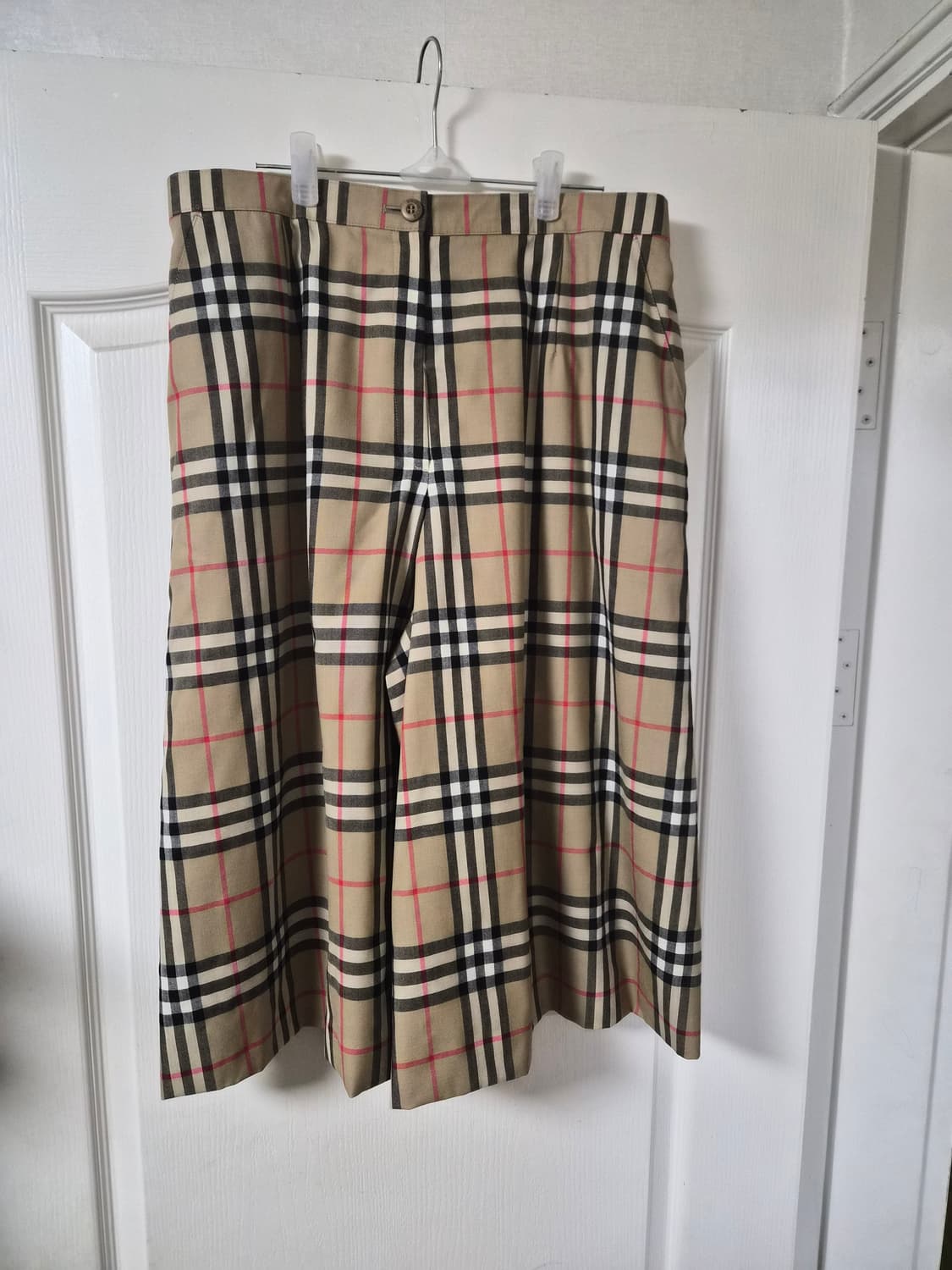 (77)정품 버버리 와이드 치마바지 상품이미지2