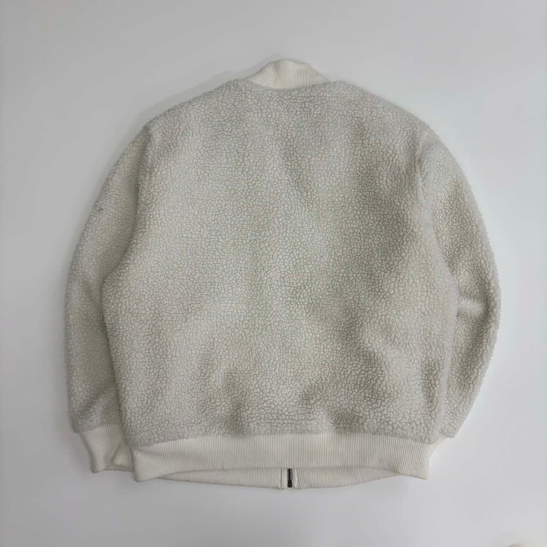 아디다스 화이트 쉐르파 플리스 자켓 뽀글이 SST 져지 상품이미지3