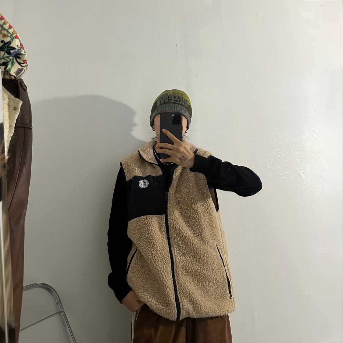 노스페이스 TNF 빅로고 비니 상품이미지2