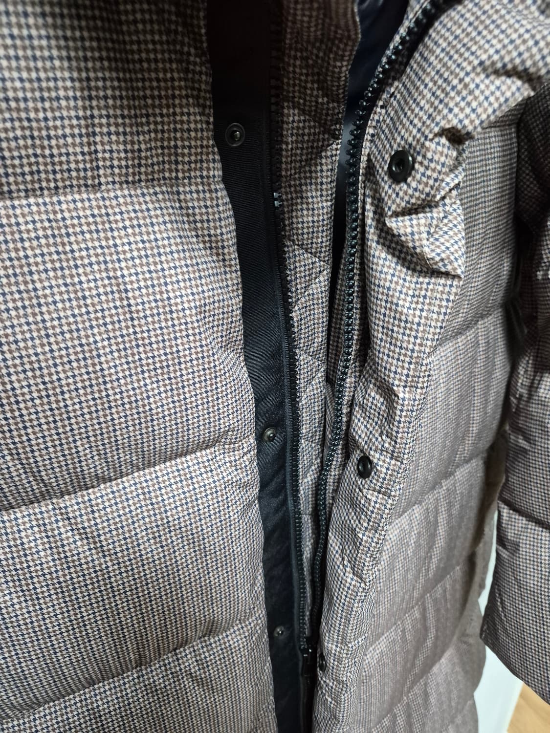 앤드지 폭스 퍼 롱패딩 구스 다운 남성100 상품이미지3