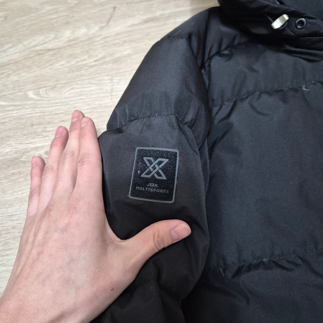 JDX 골프웨어 덕다운 후드 롱패딩 점퍼 L(100) 상품이미지5