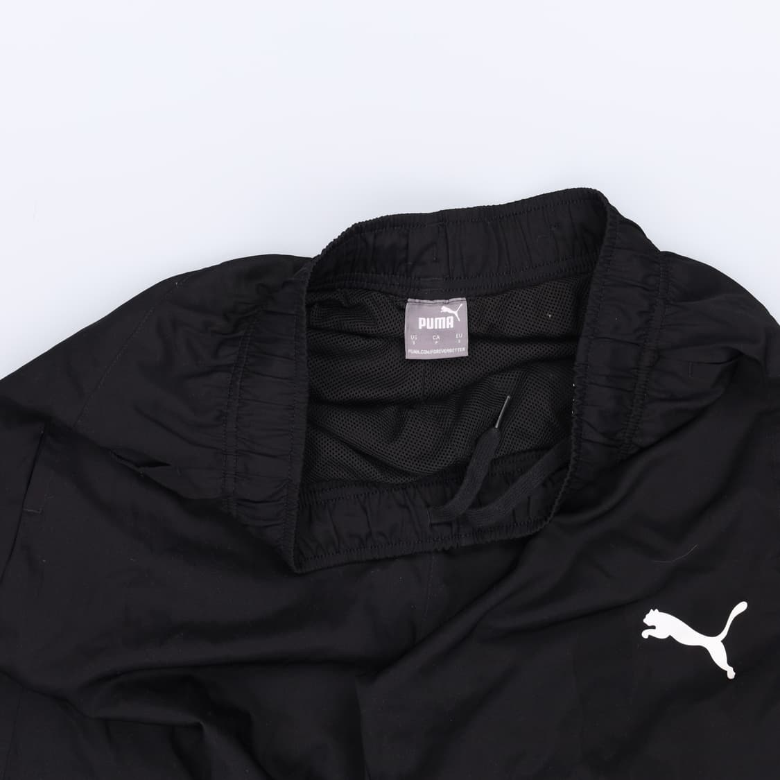 [US-S ] 푸마 스몰로고 트레이닝 블랙 팬츠 1217J2 상품이미지2