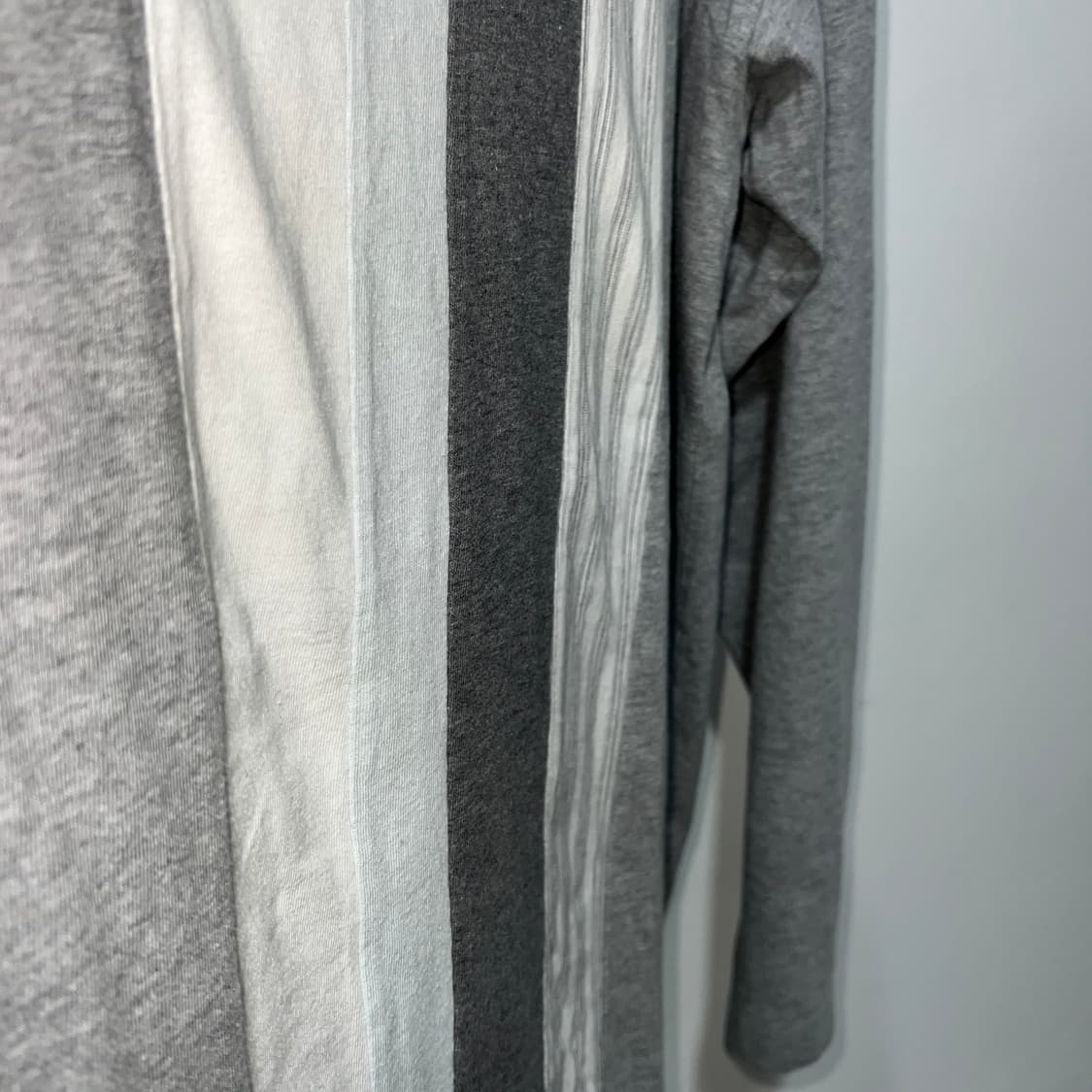 꼼데가르송 AD1992 다나카 옴므 패치워크 모크넥 티셔츠 상품이미지3