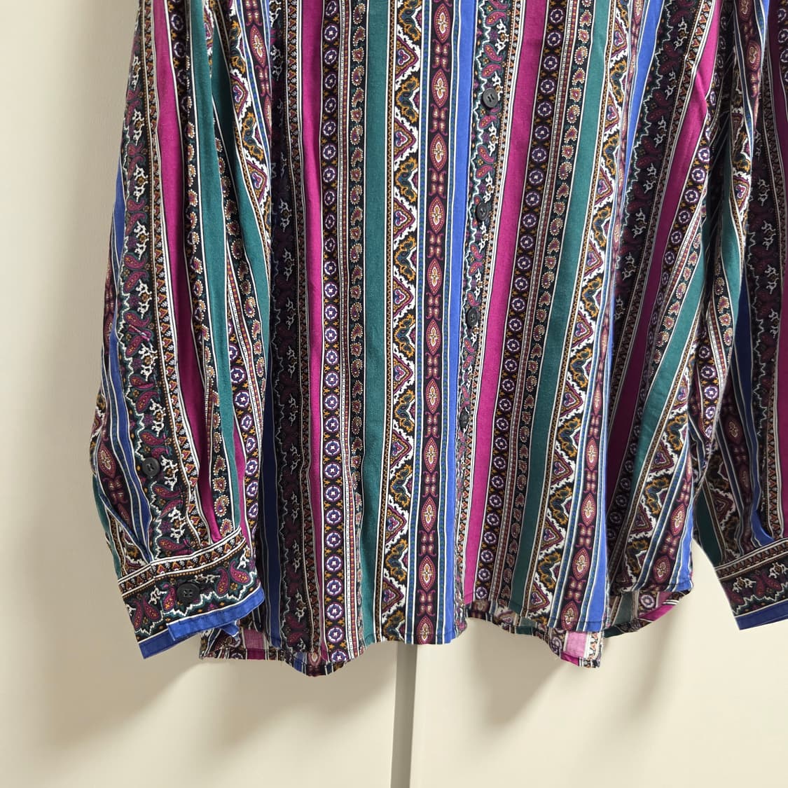 Elisabeth 아메리칸 빈티지 패턴 셔츠 XL(105) 상품이미지5