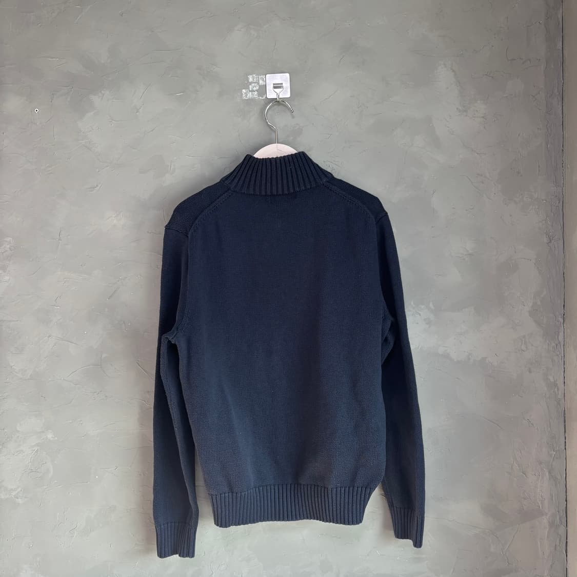 폴로 랄프로렌 반집업 니트 네이비 상품이미지4