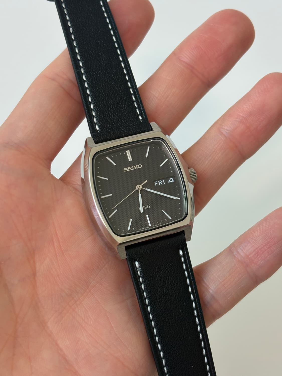 1990s Spirit Black Dial Square Quartz 상품이미지2