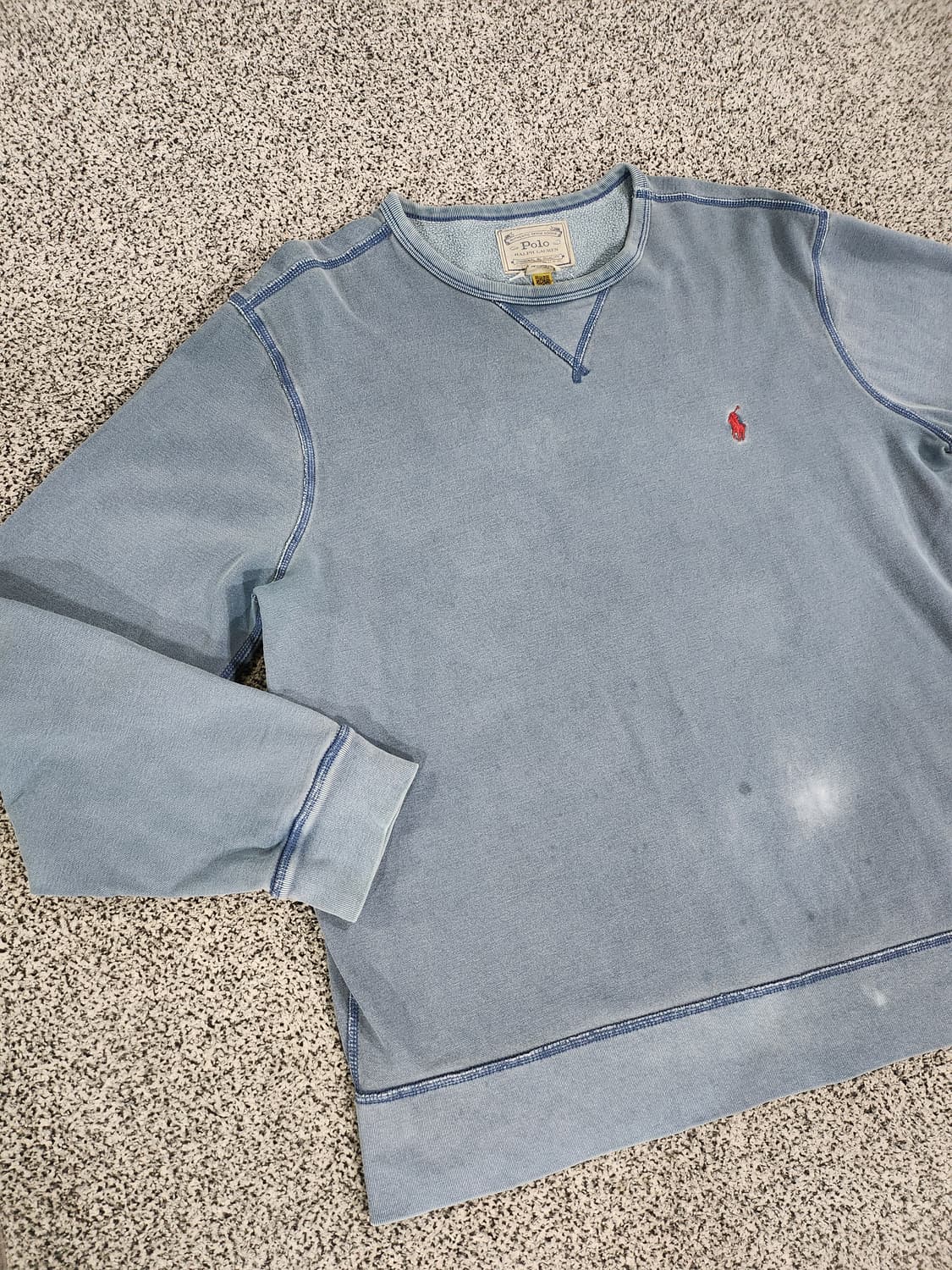 폴로 랄프 로렌(Polo Ralph Lauren) 스카이 블루 스웨트셔츠 상품이미지2