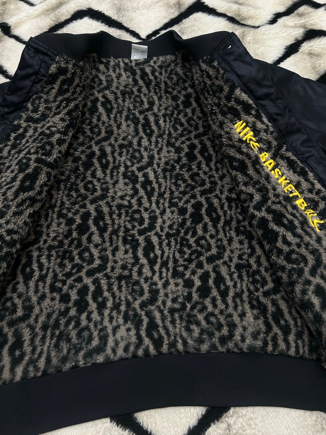 [3XL]나이키 프리미엄 자수 농구 자켓/기모/약유광 상품이미지5