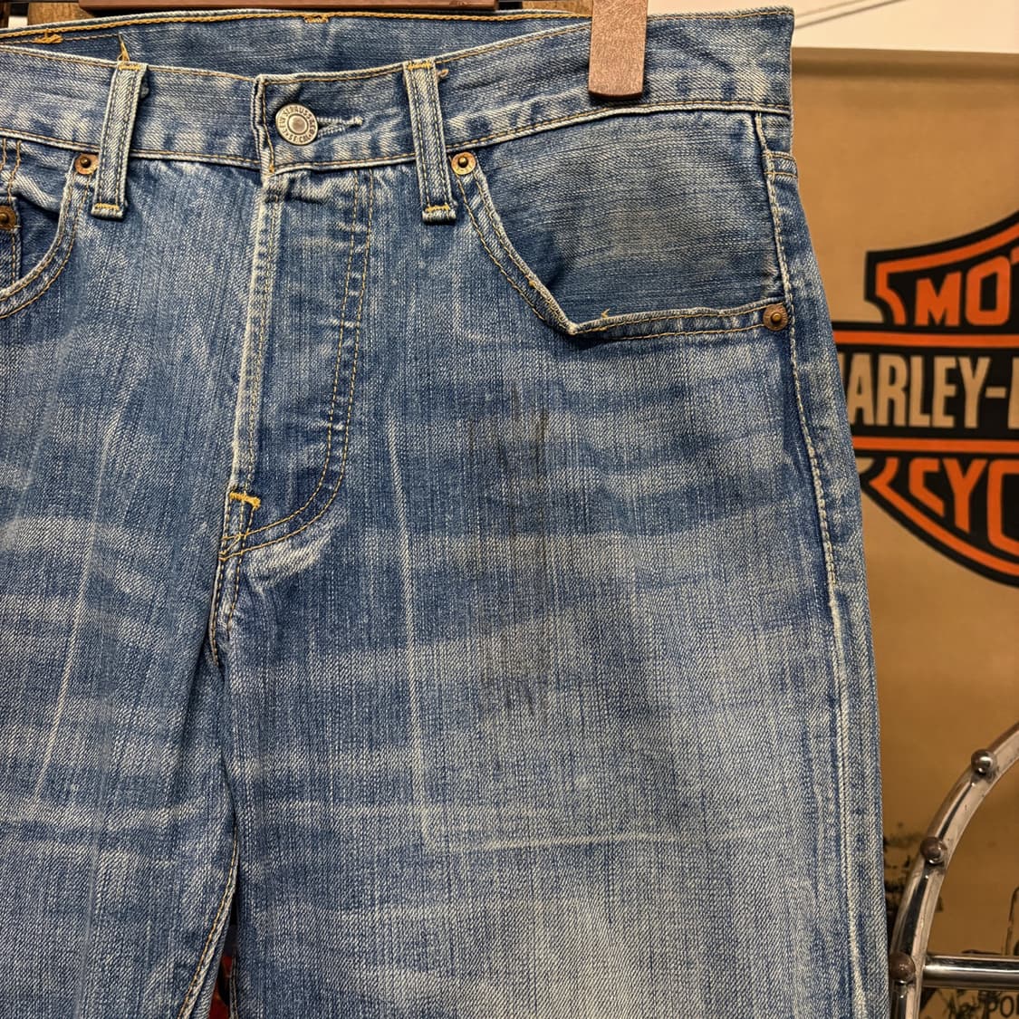 00s 리바이스 501 클래식 스트레이트 빈티지 워싱 데님팬츠 N388 상품이미지5