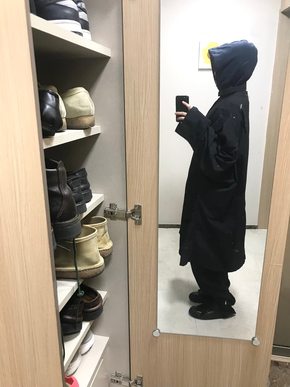 마르지엘라 하이넥 오버롱코트 상품이미지2