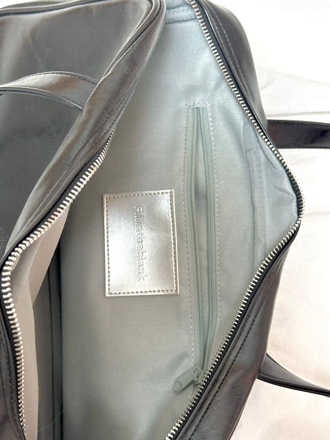 필인더블랭크 Trapezoid Baguette Shoulder Bag 상품이미지7