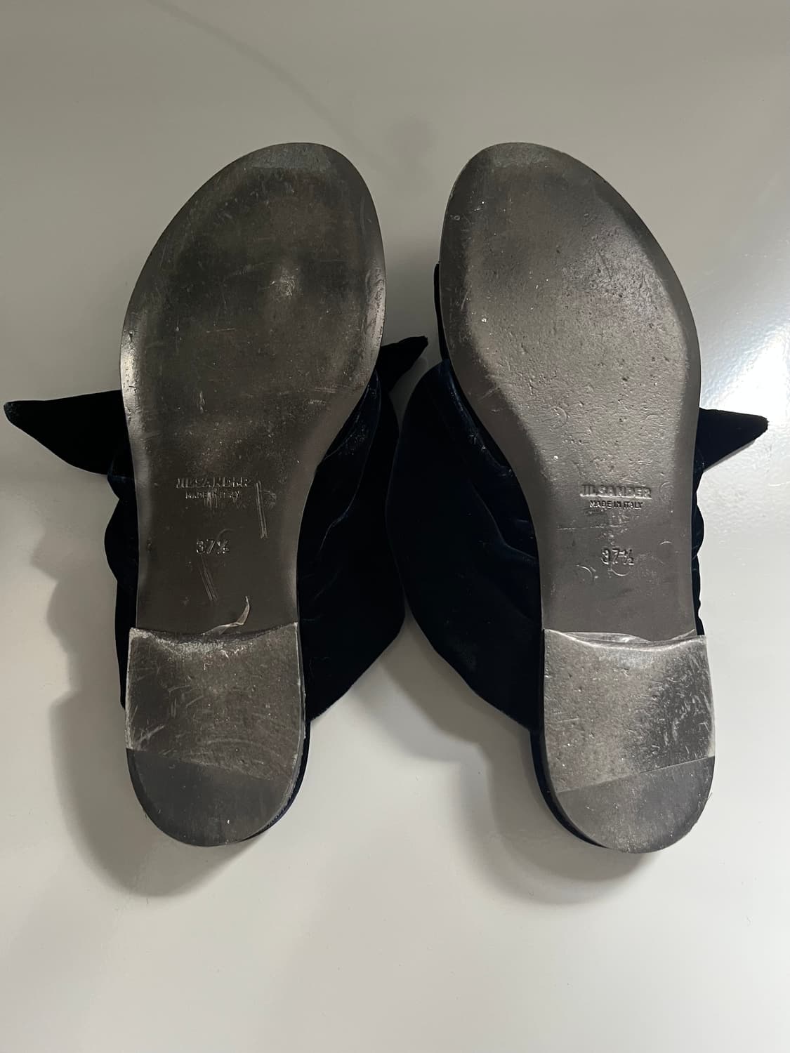 ribbon velvet flip-flops 상품이미지4