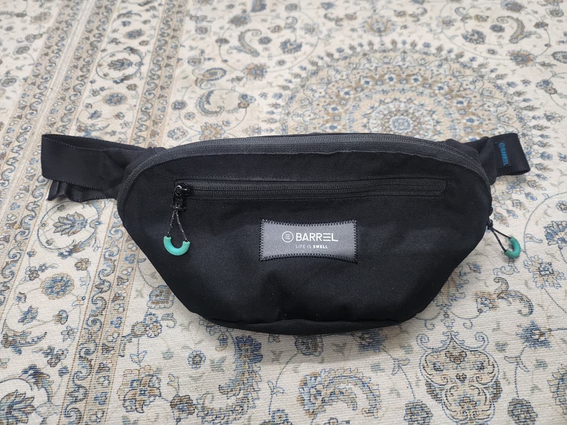 BARREL 배럴 블랙 힙색 웨이스트백 상품이미지1