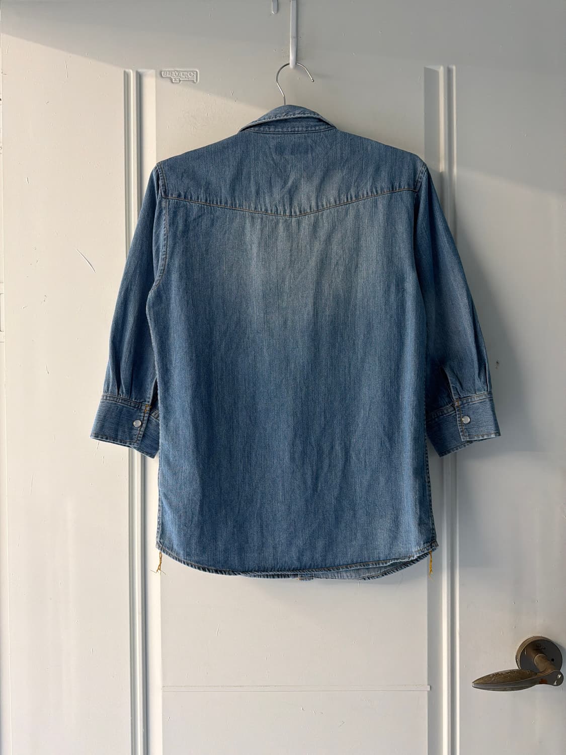 일본빈티지 우먼 데님 웨스턴셔츠 상품이미지10