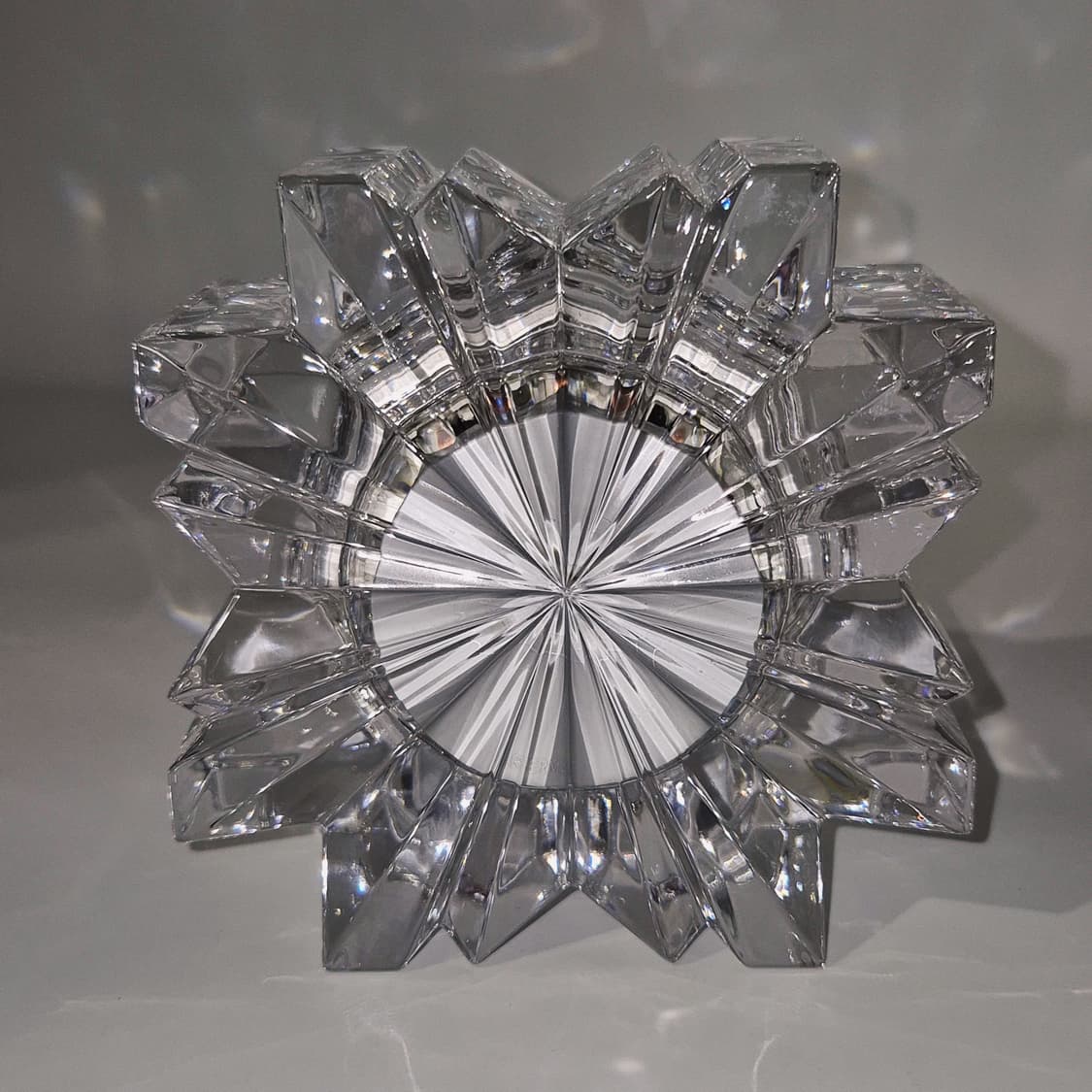 80s 독일 미카사 크리스탈 눈꽃 탁상 시계 상품이미지8