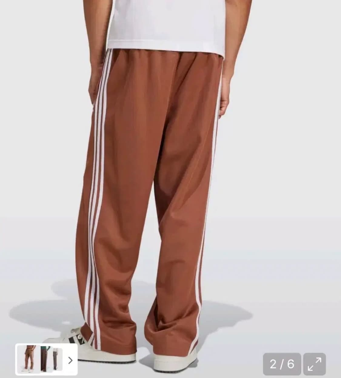 아디다스 아디컬러 배기핏 파이어버드 트랙팬츠 브라운 M 상품이미지2