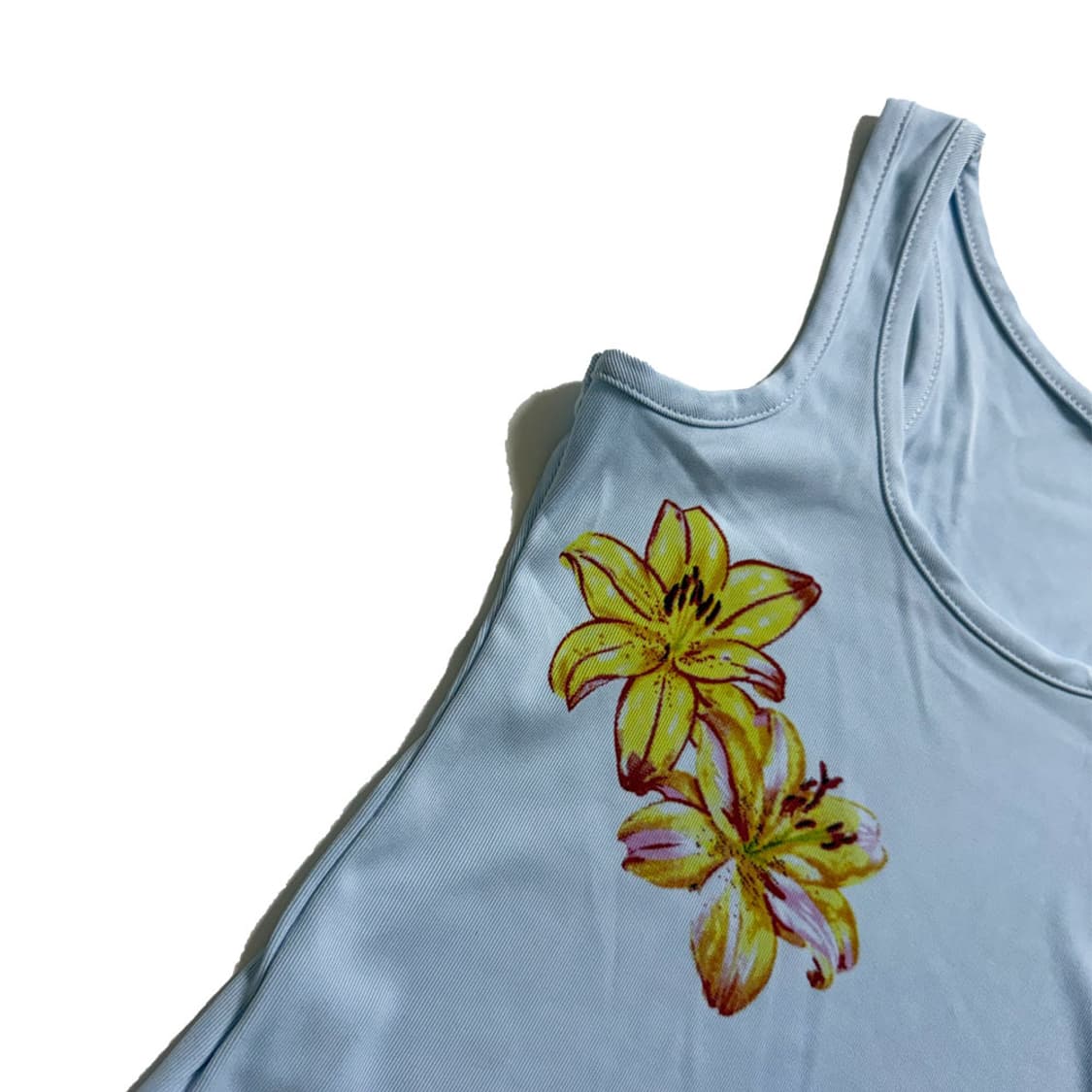 새상품 여자 플라워 나시 (블루) 상품이미지2