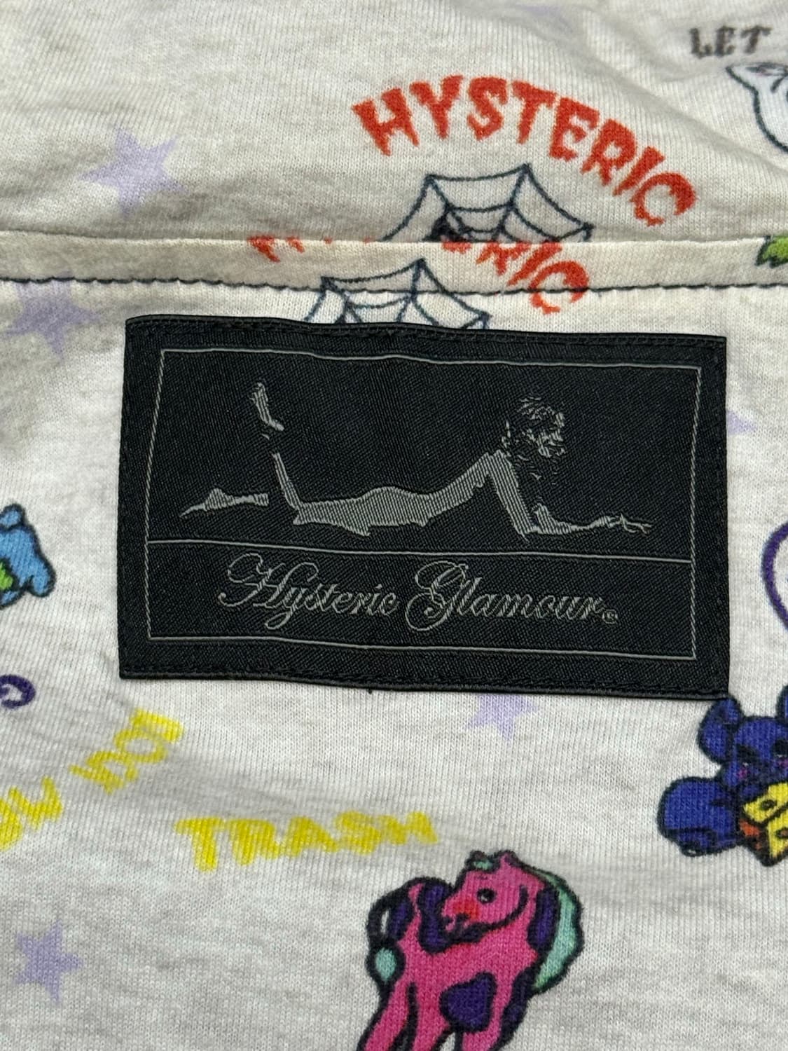 히스테릭 글래머 아카이브 히스걸 패치 후드 집업 항공 자켓 상품이미지4