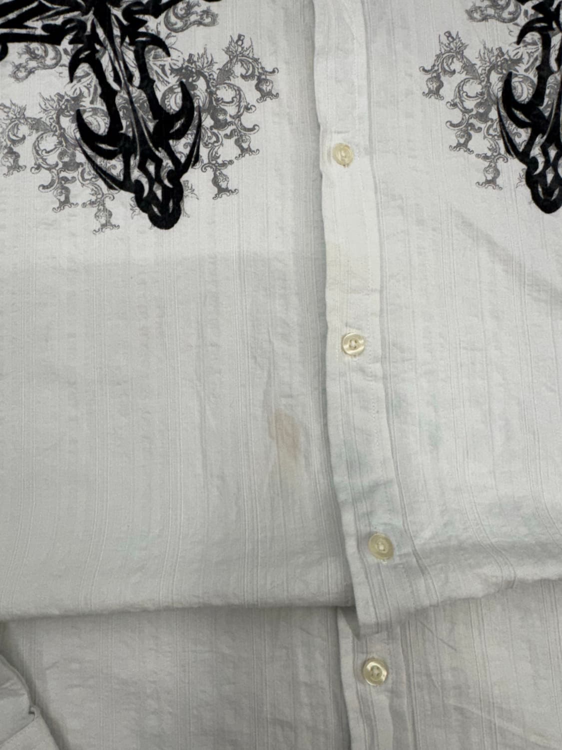 2XL)Eighty Eight 빈티지 십자가 프린팅 긴팔셔츠 상품이미지4