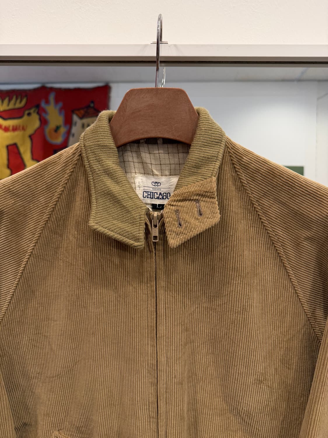 Chicago 빈티지 코듀로이 헤링턴 블루종 자켓 (made Japan) 상품이미지2