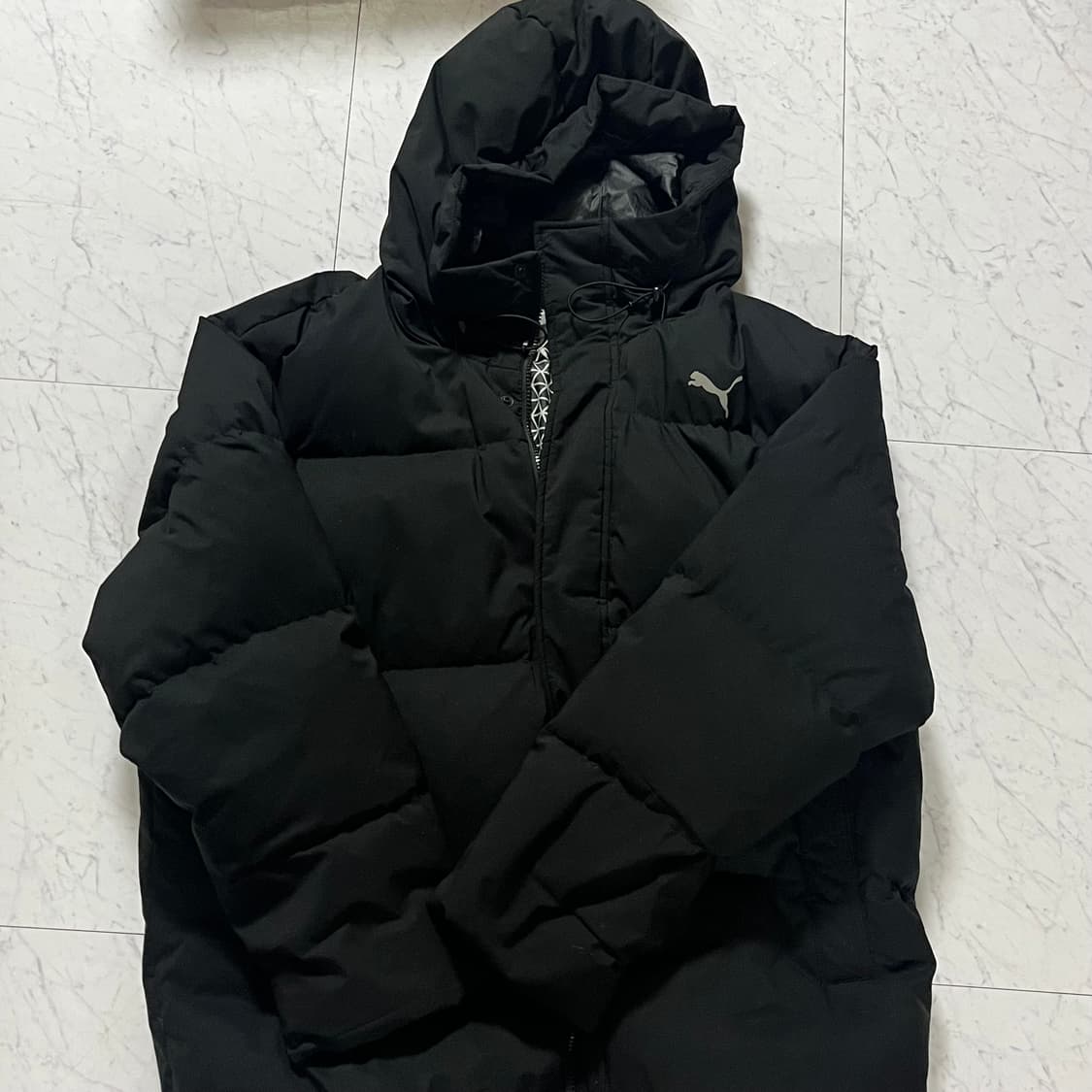 퓨마 숏패딩 블랙 XL  상품이미지1