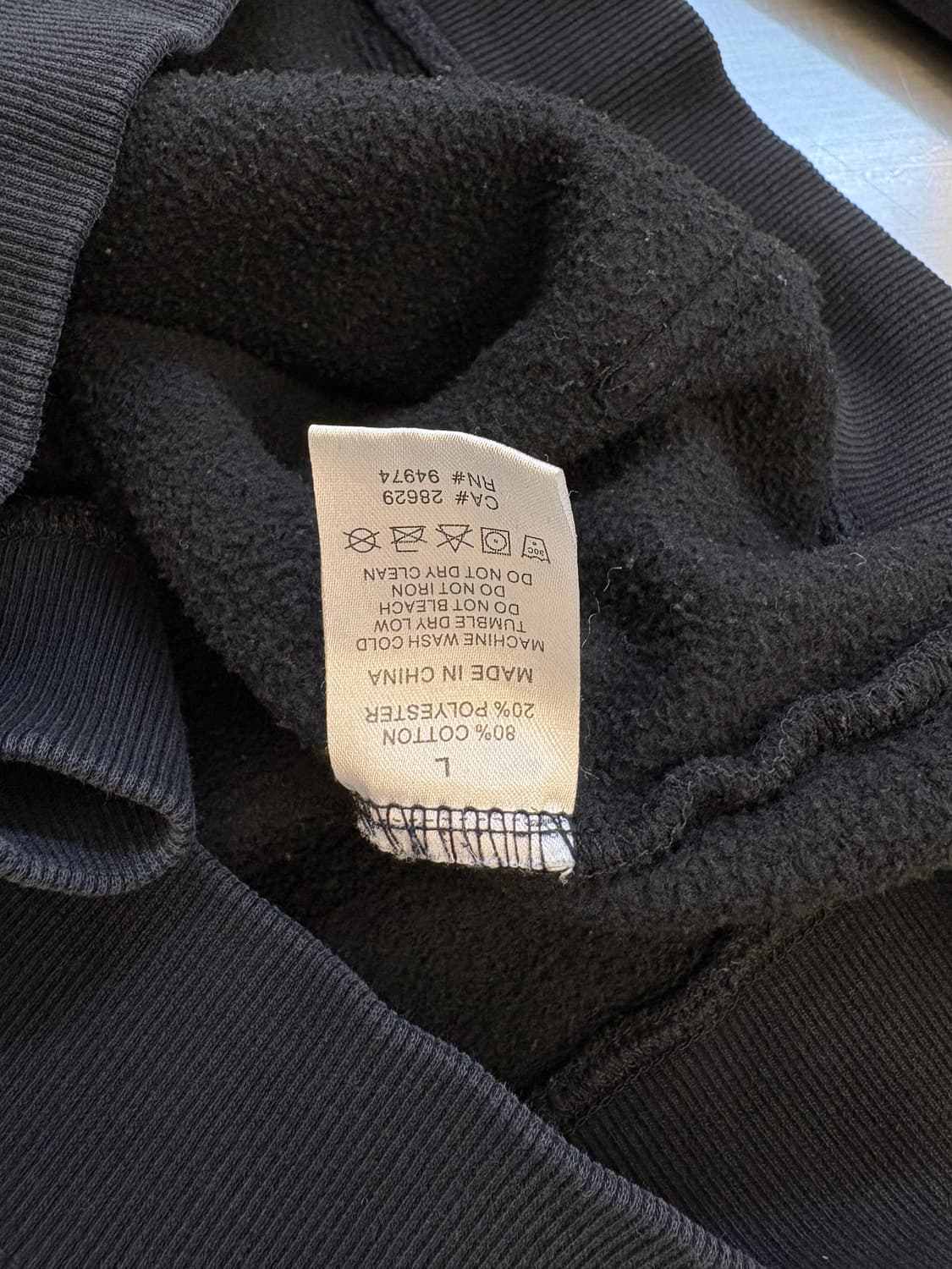 스투시 베이직 로고 풀오버 후디 상품이미지5