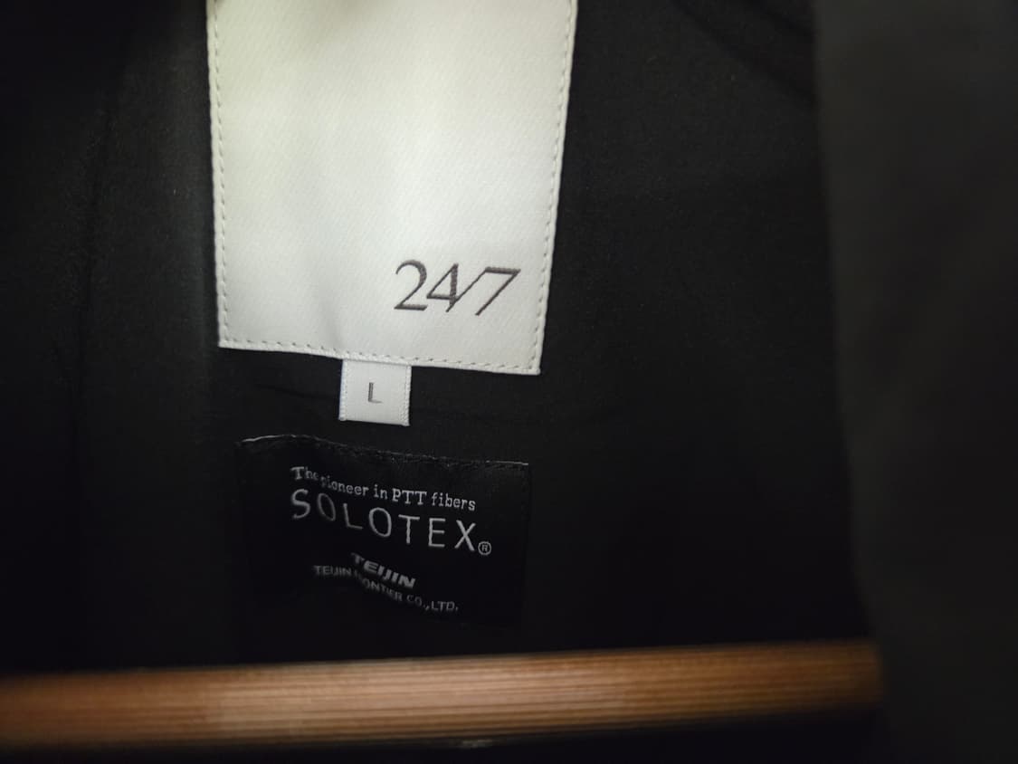24/7 솔로텍스 바람막이 L 블랙 상품이미지3