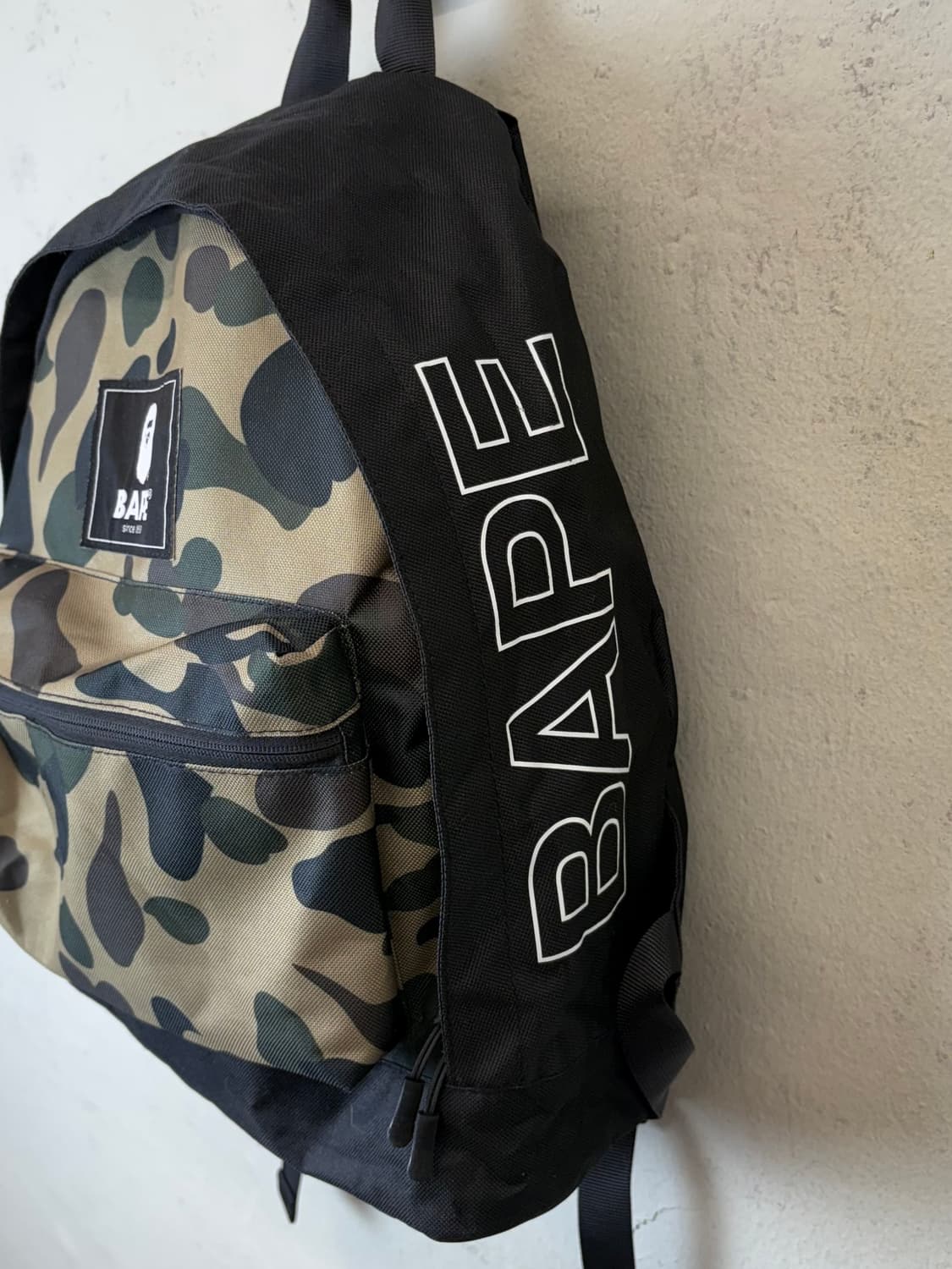 베이프 잡지부록 빈티지 백팩 상품이미지4