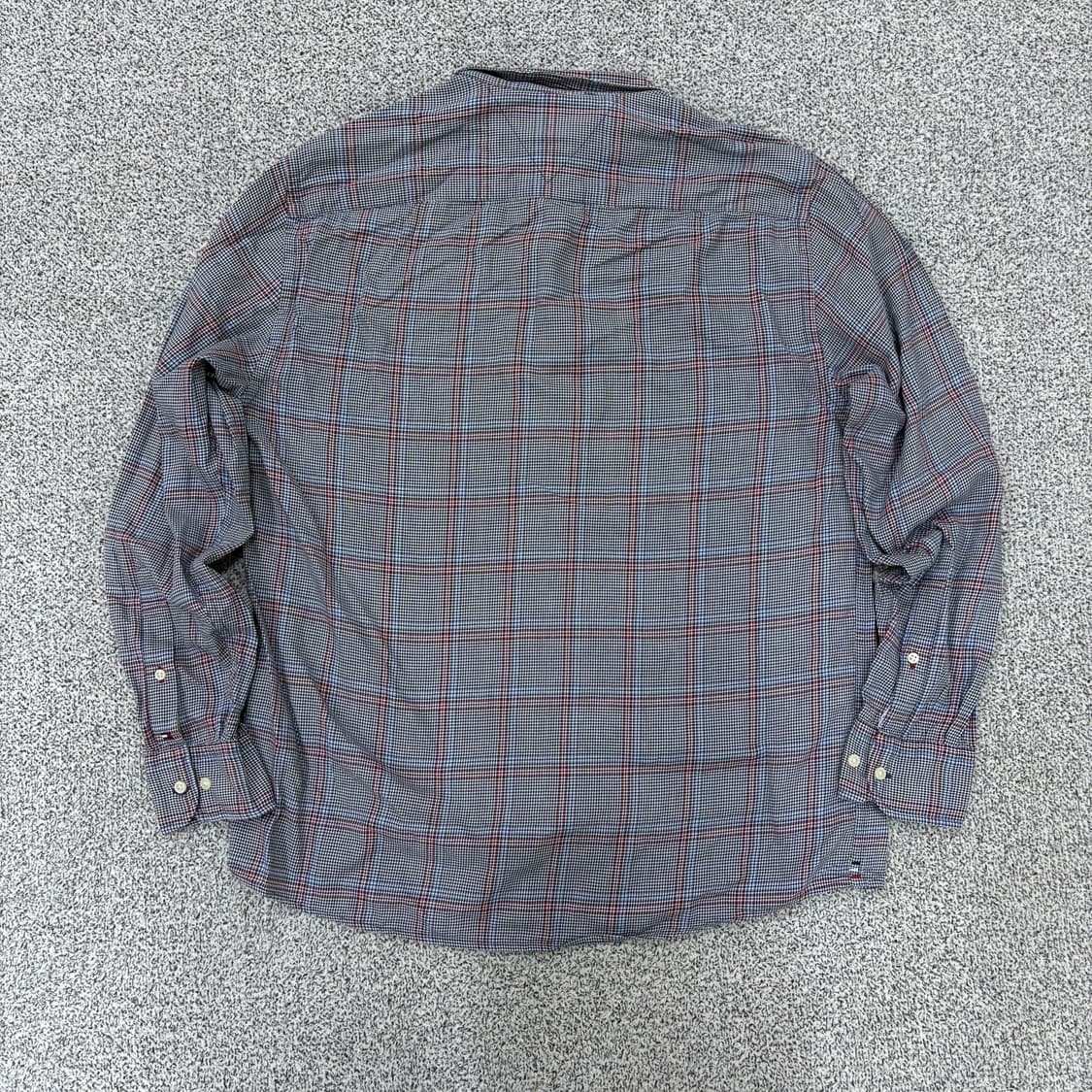 M 타미힐피거 남성 체크 셔츠 남방 0317J 상품이미지3