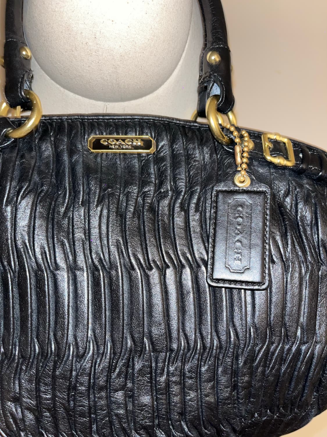 Coach All Black Shoulder bag 상품이미지3