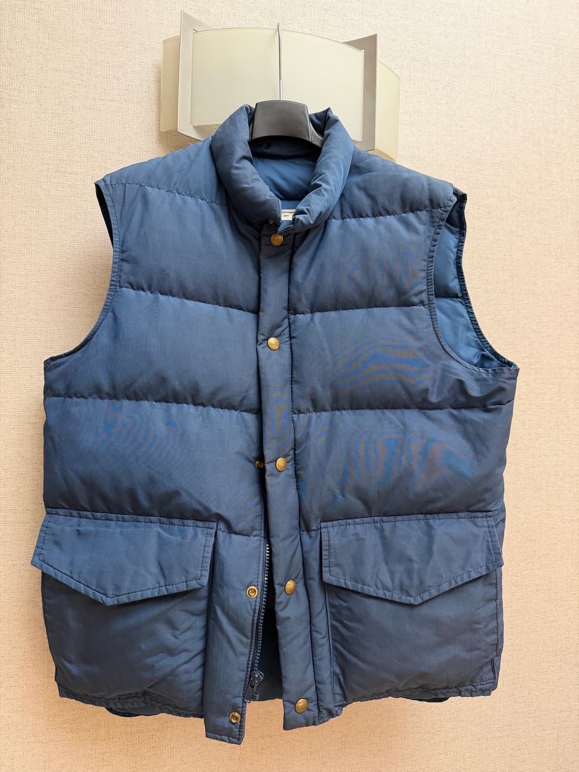 빈티지 L.L.Bean 엘엘빈 다운 베스트 블루 M사이즈 상품이미지1